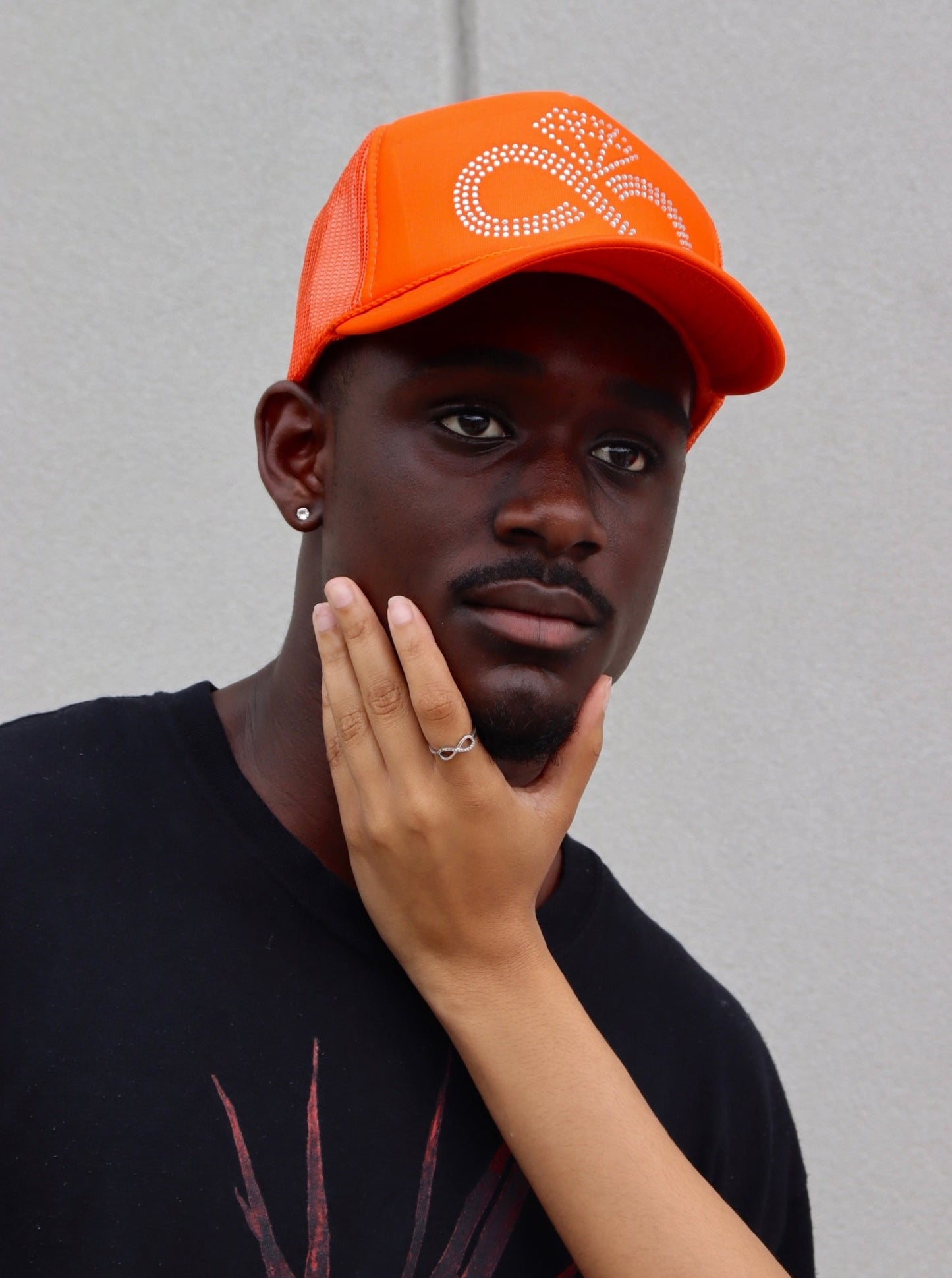 Orange Trucker Hat