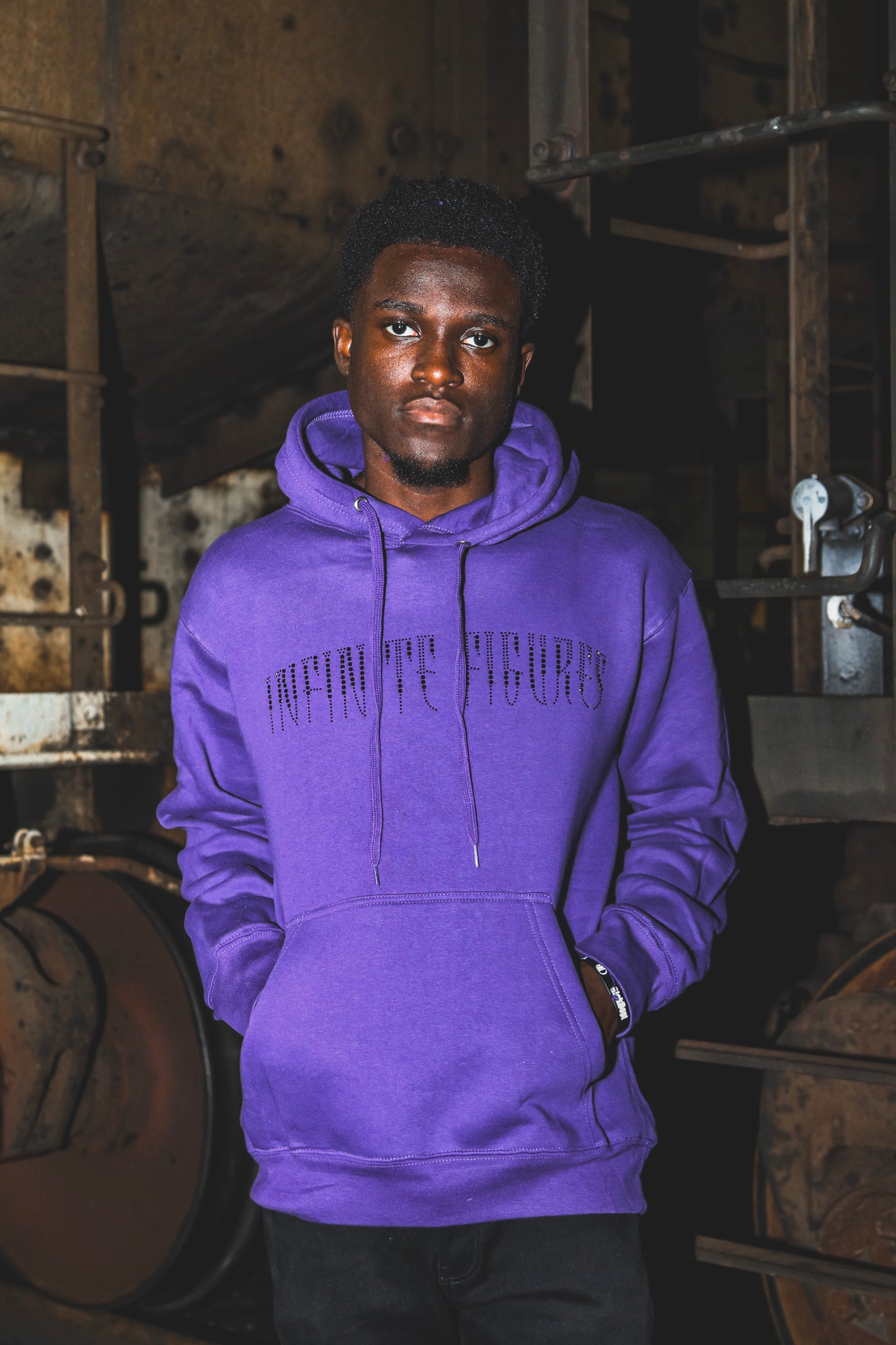 PURPLE HALLOWEEN HOODIE