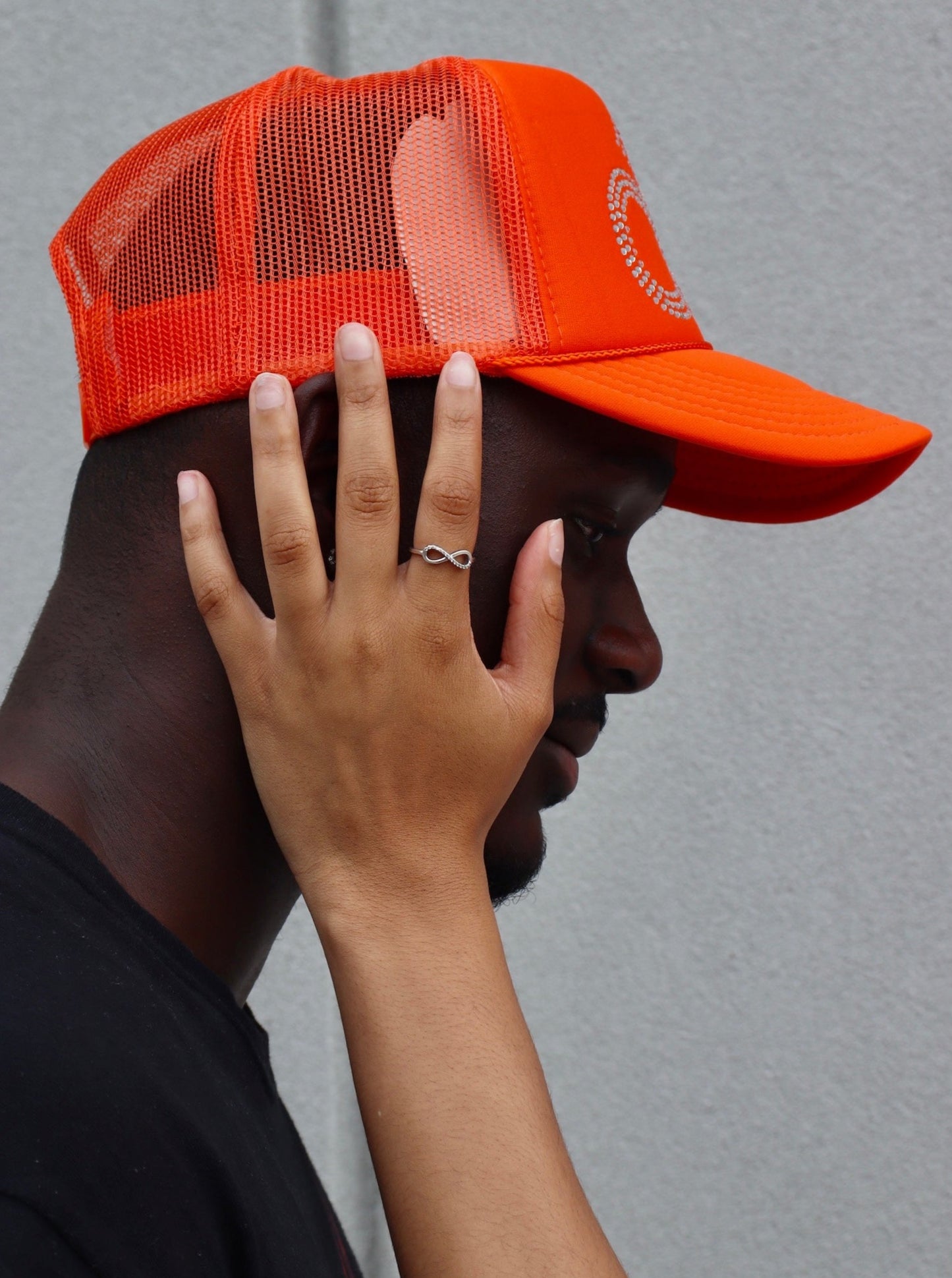 Orange Trucker Hat